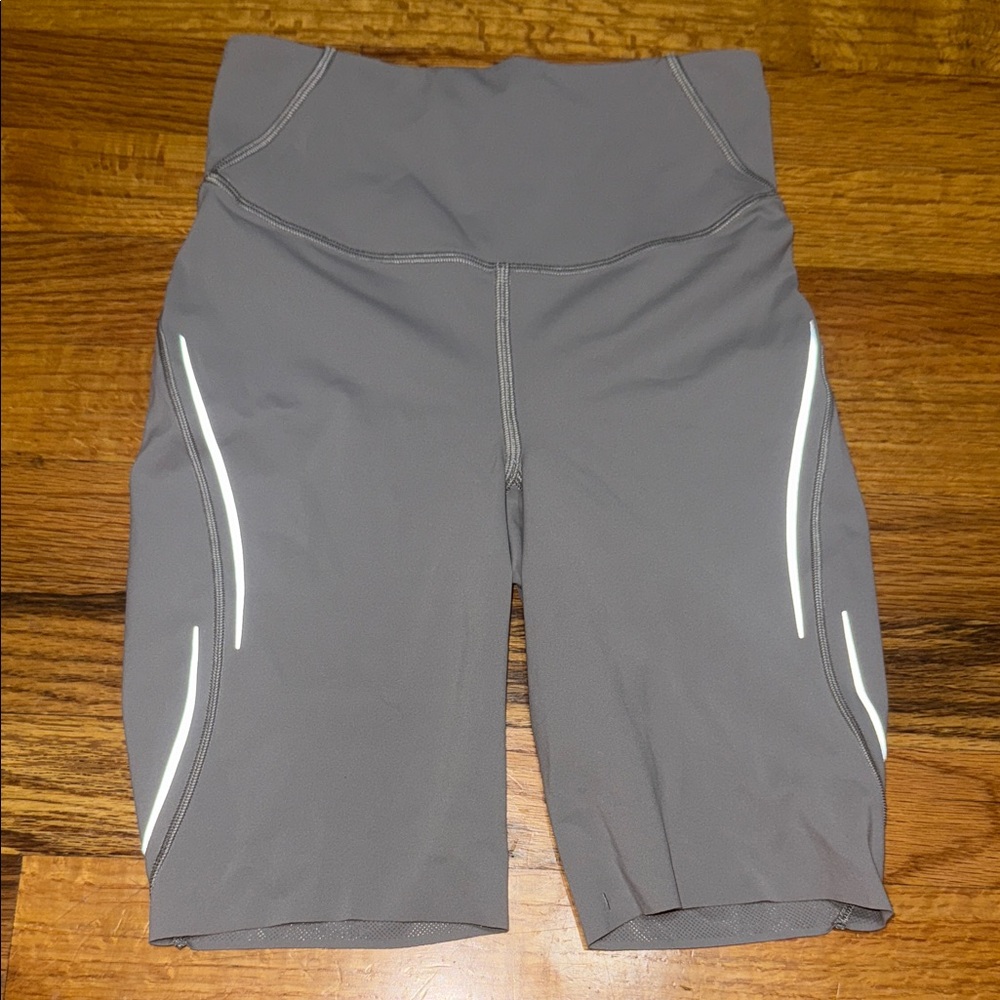 lululemon athletica Gray Bike Shorts